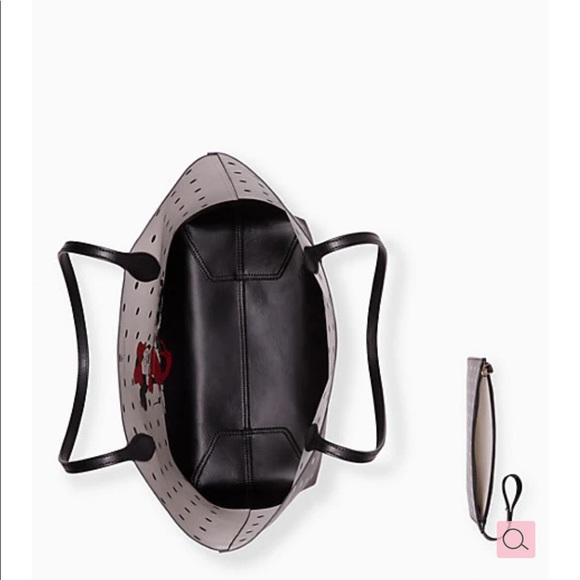 Disney Kate spade New York Minnie Mouse tote bag & large continental wallet - Picture 7 of 13
